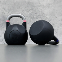 Juego de Pesas Rusas de Hierro Fundido SMARTFIT para Competición, con Logotipo Personalizado, en KG y LBS, Equipo de Gimnasio y Fitness