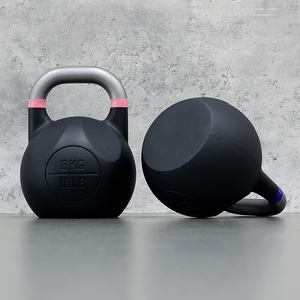 Ensemble de kettlebells de compétition en fonte SMARTFIT avec logo personnalisé <span class=keywords><strong>KG</strong></span> LBS, équipement de fitness pour la salle de sport - Product Image 1