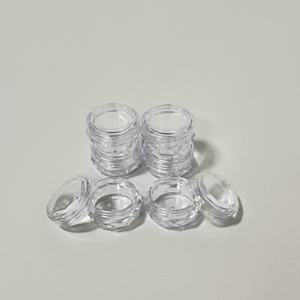 투명 PP PS 페이스 크림 분배 항아리-페이셜 크림/로션 샘플을위한 작은 화장품 용기 - Product Image 5