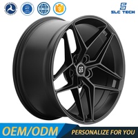 Jantes en alliage forgé argentées 5 étoiles 18-24 pouces 5x112 5x120 pour Mercedes E63 S63 BMW M5 F10 G30 Chrysler 300
