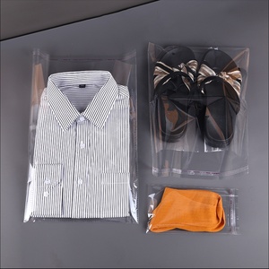 20*25 + 4CM BOPP personnalisé T-shirts vêtements vêtements sac clair <span class=keywords><strong>violoncelle</strong></span> Cellophane auto-adhésif joint poly sac OPP sacs avec Logo - Product Image 6