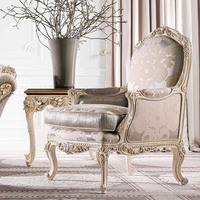 Ensemble de canapés sectionnels de luxe français, style néoclassique, sur mesure, en bois massif européen, sculpté à la main, avec revêtement en tissu, pour salon