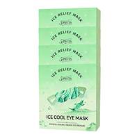 Masker Mata Hidrogel Dingin dengan Tali Elastis Mengandung Bubuk Herbal untuk Meredakan Sindrom Mata Kering dan Kelelahan Mata