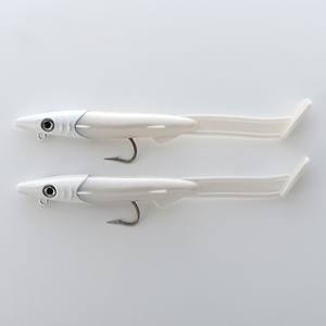 Leurre souple artificiel en PVC VMC de haute qualité, 12 cm, 26 g, 2 pièces/sac, style queue en T, pour la pêche en mer, matériel de pêche - Product Image 6