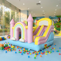 Nouveau château gonflable personnalisé en PVC, couleur au choix, capacité 300 kg, certifié CE, léger, impression numérique, pour extérieur