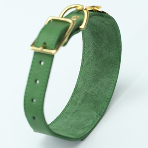 Collares para Perros y Gatos de Cuero Vacuno Suave y Duradero al por Mayor con Hebillas Ajustables y Accesorios Personalizables para Mascotas - Product Image 3