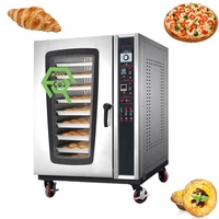 Équipement de boulangerie électrique, four rotatif à gaz avec Circulation d'air chaud, pour la cuisson du pain