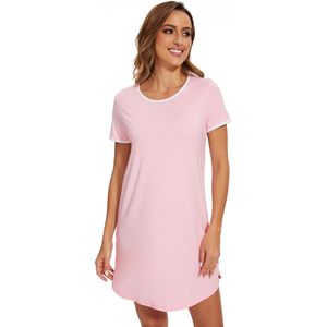 Camisón de Mujer al por Mayor, Suave, de Viscosa de Bambú, Ropa de Dormir de Verano, Tallas S a XXL - Product Image 5