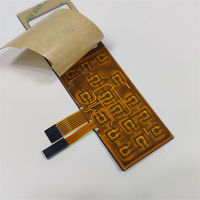 Keyboard Switch Membran Foil Logam Tahan Air dengan Casing, PET, dan Kabel FPC yang Fleksibel