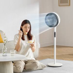 พัดลมหมุนเวียนอากาศ Midea แบบตั้งพื้นสองฟังก์ชั่น พร้อมตัวตั้งเวลาและมอเตอร์ AC สำหรับใช้ในบ้านและหอพัก - Product Image 6