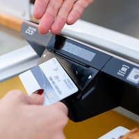 Terminal POS Sunmi D3 MINI con Impresora Térmica Integrada de 58 mm y 80 mm, Escáner de Códigos de Barras NFC, Caja Registradora para Camiones de Comida y Cafeterías