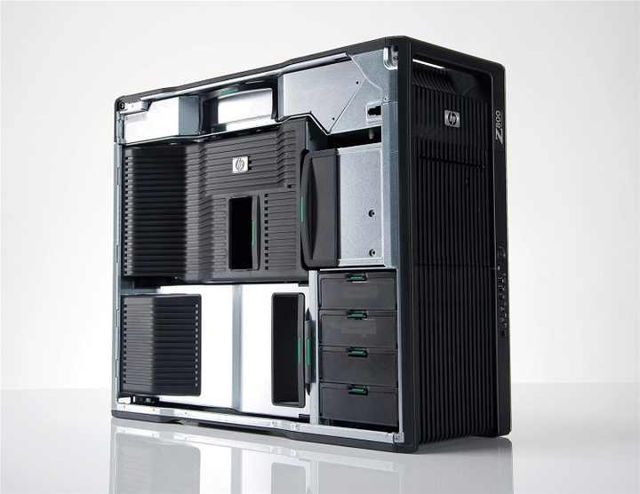 HP Z800 Workstation Server with 120G SSD+1T HDD from China Factory