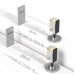 חיישן פוטואלקטרי אוניברסלי FUWEI FGNE10-25NF-B IP67 עם דיכוי רקע, ניתן להחלפה בין FGS ו-BGS, 25 ס\\\"מ, 3.5ms - Product Image 1
