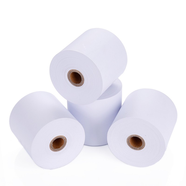 Thermal Printer Paper Roll 57x30mm Thermal Printing Roll Paper Pre-printed Thermal Paper Rolls