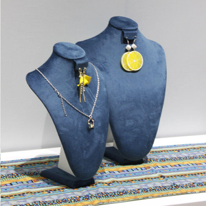 Window Table Top Advertising Display Pendant Chain Necklace Display Stand Jewellery Counter Store Dummy Neck Mannequin <b>Jewelry</b> - Product Image 2