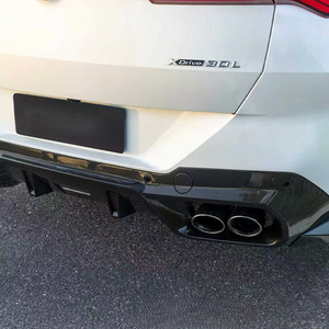 Kit Carrozzeria per <span class=keywords><strong>BMW</strong></span> <span class=keywords><strong>X3</strong></span> G45 M50 2025+: Diffusore Posteriore, Splitter Laterali e Spoiler Bagagliaio in Fibra di Carbonio Stile SQ - Product Image 4