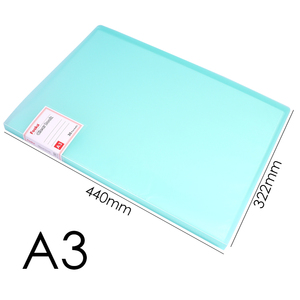 Foska biểu tượng tùy chỉnh rõ ràng tài liệu thư mục với 30 A3 PP Túi tấm trong suốt bảo vệ chủ hộp & Mô hình tập tin Túi - Product Image 2