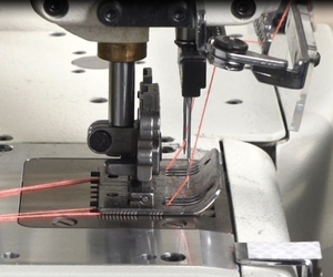 RONMACK RM-1104P-SY New Automatic Waistband Attach and Cut Machine with <b>Lock</b> Stitch 220V for Garment Factory - Product Image 4