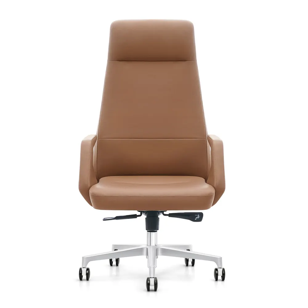 High back executive office chairs PU or Genuine leather YS1818A office chair