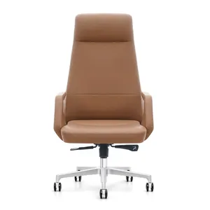 High back executive office chairs PU or Genuine leather YS1818A office chair