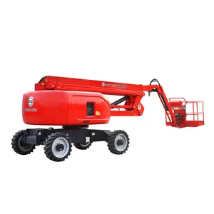 Haulotte EPA Engine 10m-45m Aerial Work Platform Towable Articulated Boom Lift for sale