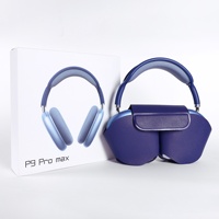 Casque audio sans fil circum-auriculaire avec ANC Bluetooth 5.3, son immersif pour les voyageurs et les touristes en longs trajets aériens