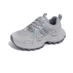 LYKU NBL216 Zapatillas Casuales Estilo Walking para Mujer, con Parte Superior de Malla Transpirable, Antideslizantes, con Tiras Cruzadas y Cordones, para Primavera/Verano - Product Image 4