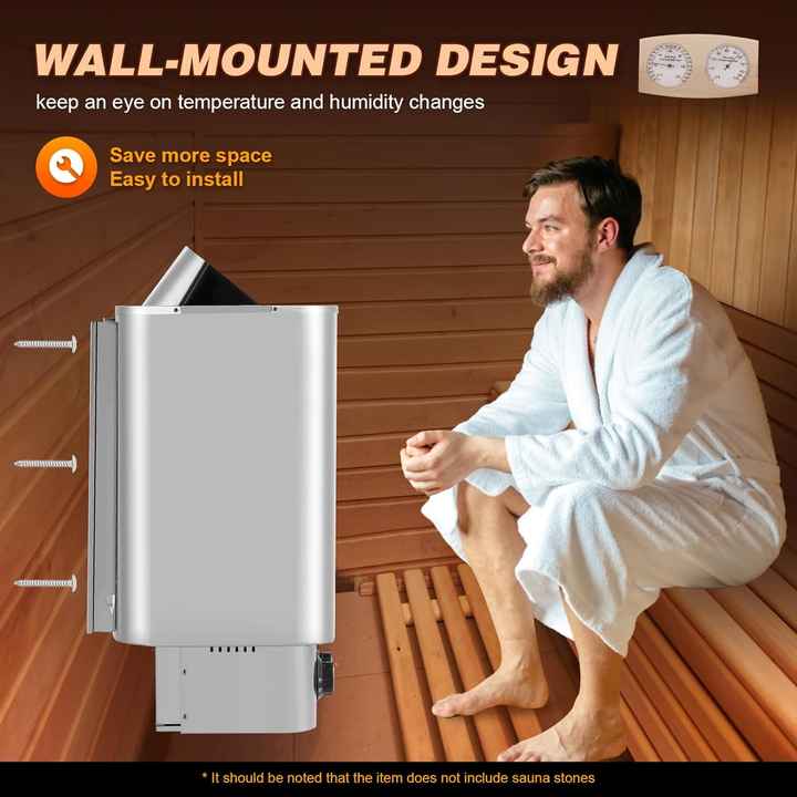 サウナルーム、ヒーターフルセット サイズオーダー対応