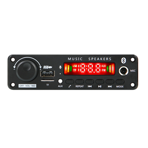 <span class=keywords><strong>Bluetooth</strong></span> 5,0 MP3 WMA APE placa decodificadora 50W amplificador DC 12V DIY reproductor de música altavoz coche Audio FM USB grabación manos libres llamada - Product Image 3