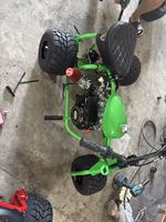 Kart électrique pour enfant, kit carrosserie Willy, pièces de kart de drift F1 pour enfants, kart à essence pour enfants à 2 places, électrique