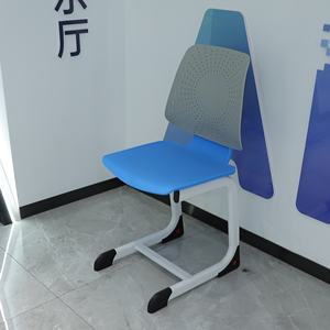 Ensemble de bureau et de chaise pour étudiants, moderne, ergonomique, en métal, réglable en hauteur, pour l'apprentissage <span class=keywords><strong>scolaire</strong></span> et les <span class=keywords><strong>cours</strong></span> de tutorat - Product Image 4