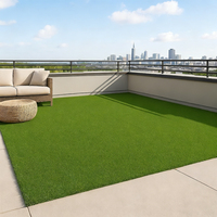 Tapis d'herbe d'automne pour jardin, tapis d'herbe artificielle pour extérieur, gazon synthétique pour cour, gazon artificiel