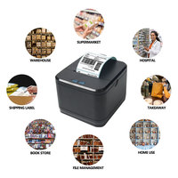 Imprimante thermique miniature au prix d'usine, étiquettes pour étagères de supermarché, imprimante de codes QR et de codes-barres 58 mm