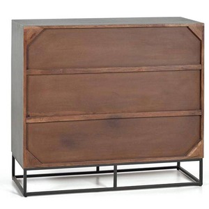 Elegant Newest Wooden Nightstand With Spacious Drawer And Open Shelf Perfect For Bedroom Storage And Classic Rustic Home Decor - Product Image 3