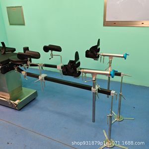 Soporte Multifuncional para Piernas QYJ-658 de Acero Inoxidable, Soporte Manual para Posición de Litotomía en Cirugía Ortopédica - Product Image 4