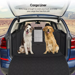 Funda Protectora para Asiento Trasero de Coche para Perros, Hamaca Impermeable para Coche, SUV, Camioneta, Funda Antideslizante para Asiento Trasero para Perros, Fácil de Limpiar - Product Image 2