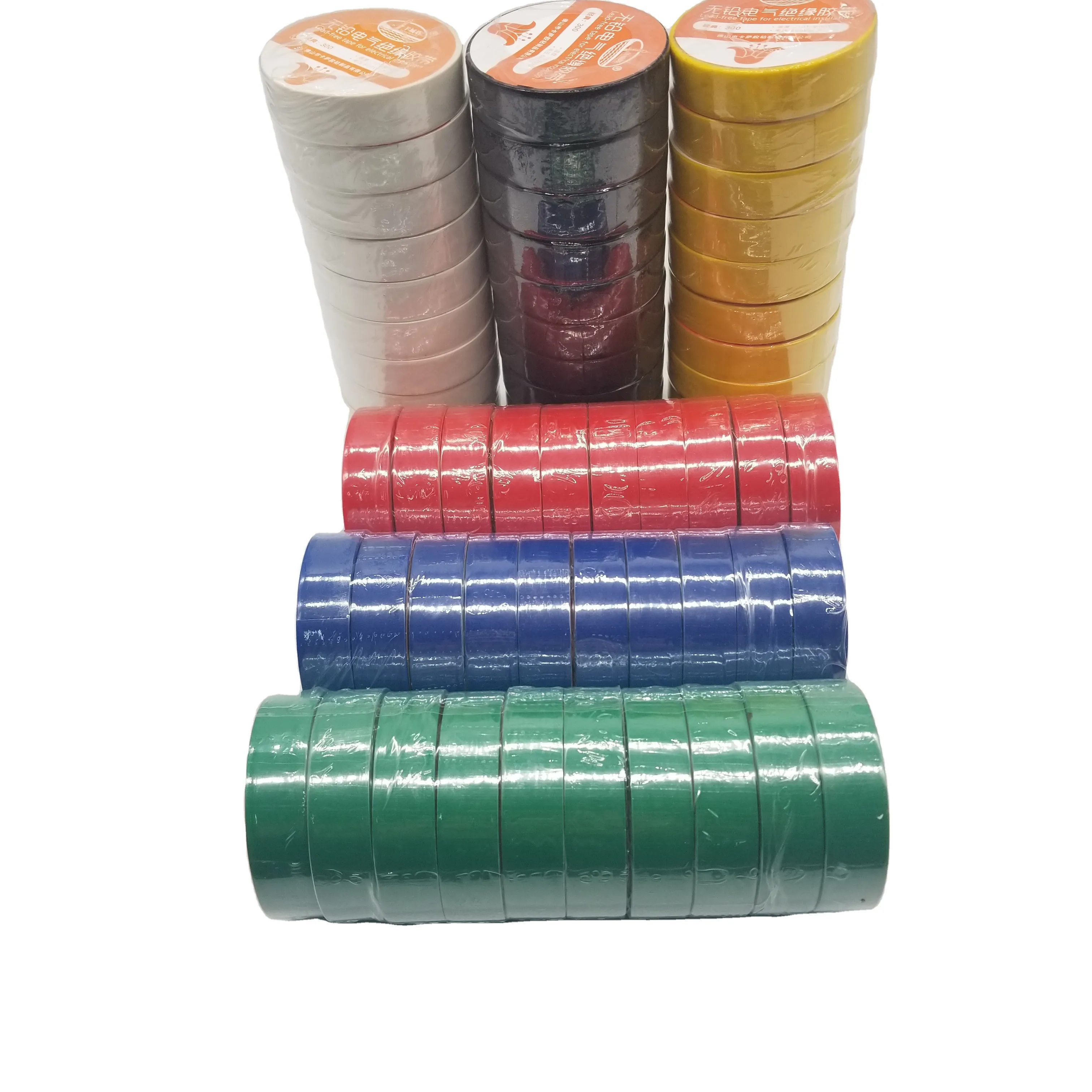 PVC絶縁電気テープすべてのワイヤーおよびケーブルスプライス用の電気絶縁テープ