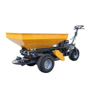Duwtype motor aangedreven meststrooier, goedkope loop-achter meststrooier voor korrelmest, kleine mini-akker organische meststrooier - Product Image 1