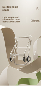 Cochecito de bebé ultraligero y plegable con asiento reclinable, cochecito compacto para niños de hasta 3 años, portátil para viajes - Product Image 5