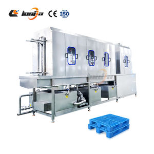 Lavadora industrial económica para cestas, cajas de plástico, tableros de cultivo, bandejas y palets - Product Image 1