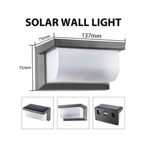 Lampe murale LED à énergie solaire, étanche IP65, avec capteur de mouvement radar à micro-ondes, pour éclairage extérieur de route, jardin, balcon, terrasse - Product Image 5