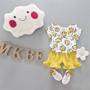 Ensemble de vêtements pour filles, nouveau style, short tutu et t-shirts imprimés du dieu indien <span class=keywords><strong>Shiva</strong></span> - Product Image 1