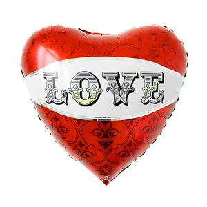 Palloncini in pellicola di alluminio a forma di cuore da 18 pollici per San Valentino - Decorazioni a forma di cuore per feste di matrimonio per simboleggiare l'<span class=keywords><strong>amore</strong></span>. - Product Image 4