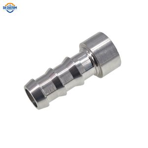 Adaptateur de tuyau à pousser en aluminium, tuyau soudé sur le raccord de <span class=keywords><strong>bonde</strong></span>, mamelon de connecteur pour refroidisseur d'huile, Charge Turbo - Product Image 3