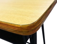 Bureau et chaise d'école modernes en métal, colorés, pour un seul élève, vente en gros