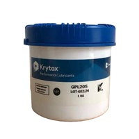 Graisse haute température PFPE/PTFE Kryto GPL 205 1kg lubrifiant synthétique pour roulements, vannes, joints, équipement semi-conducteur
