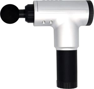Portable Fitness Travel Relax Body Massage Gun Brush LCD Touch <b>Screen</b> Electric Deep Tissue <b>Vibration</b> Muscle 2500mAh Musical - Product Image 2