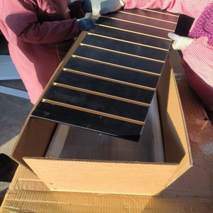 Rak <span class=keywords><strong>Display</strong></span> Perhiasan Slatwall Berputar 360 Derajat dengan Roda, Kubus Slatwall Kustom untuk Toko Pakaian Ritel - Product Image 4