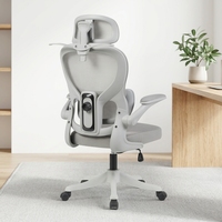 Chaise de bureau ergonomique pour cadre, poste de travail, personnel, 360° °   Chaise de bureau pivotante en maille avec support lombaire, chaise de bureau la moins chère