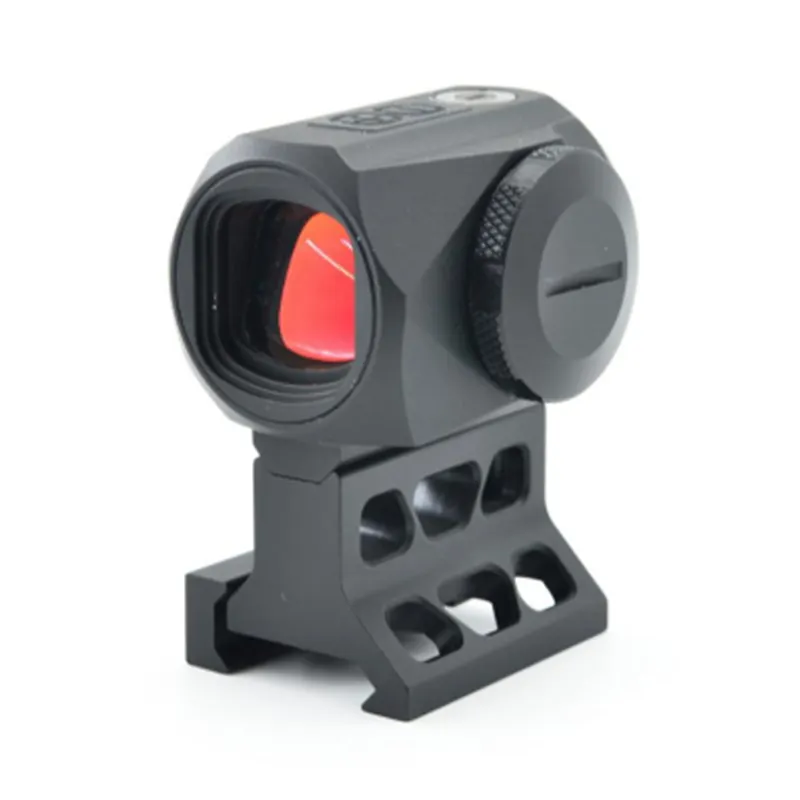 Toptan kapalı kırmızı nokta görüşü taşıyıcı kırmızı nokta görüşü silah nişan dürbünü optik kapsam 20mm kapsamları kırmızı nokta